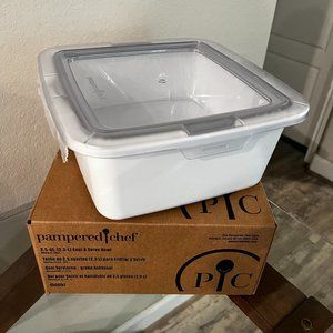 Pampered Chef 2.5 Cool and Serve Bowl